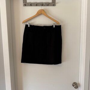 Anthropologie black miniskit - size L - new with tags